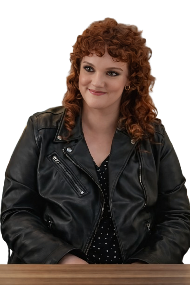 Watson Shannon Purser Leather Jacket - Image 2